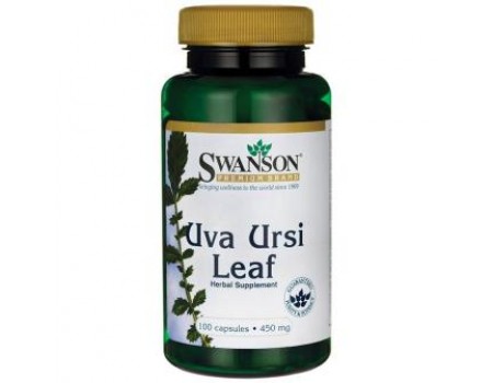 Uva Ursi Leaf 450 mg. 100 capsules
